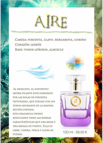 ESSENS 4 ELEMENTS Perfume – Purple Air 100 ml
